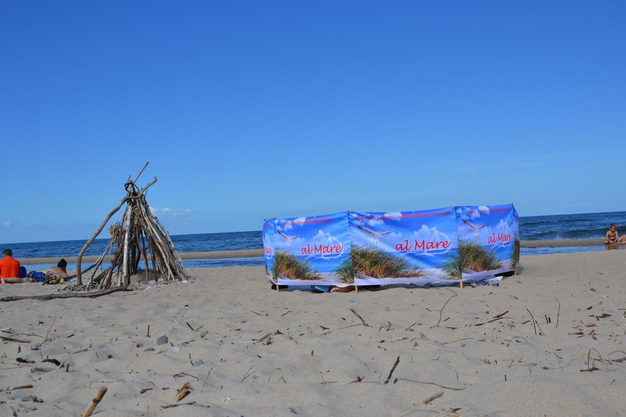 Al Mare-Villa Z Klimatyzacja Ustronie Morskie Buitenkant foto
